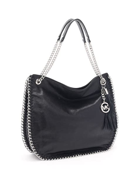 michael kors large chelsea shoulder bag|Michael Kors black shoulder handbags.